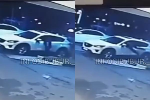 Diduga Mobil Yuki Kato Dibobol Maling di Bogor, Aksi Pecah Kaca Terekam CCTV