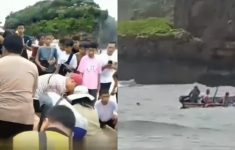 13 Siswa SMPN 7 Mojokerto Terseret Ombak di Pantai Gunungkidul, 3 Tewas dan 1 Belum Ditemukan