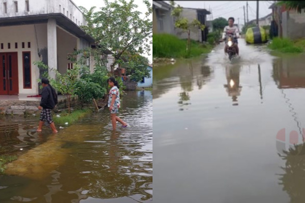 Perumahan Suropati Residence Bekasi Terendam Banjir, Warga Geram Tak Ada Irigasi