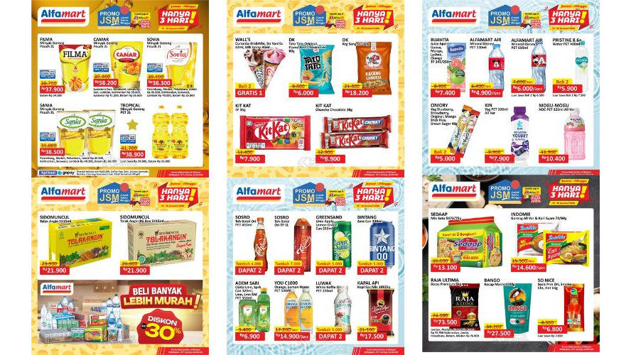 Promo JSM Alfamart 16-23 Januari 2025, dari Minyak Goreng Hingga Pampers Anak, Dijamin Pasti Hemat