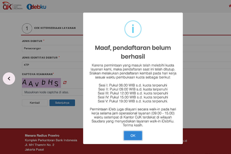 Cara Cek BI Checking Online