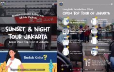 Romantisasi Liburan Akhir Pekan dengan Open Top Tour Jakarta