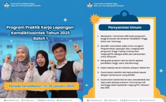 Kemdiktisaintek Buka Program Praktik Kerja Lapangan Tahun 2025 Batch 1