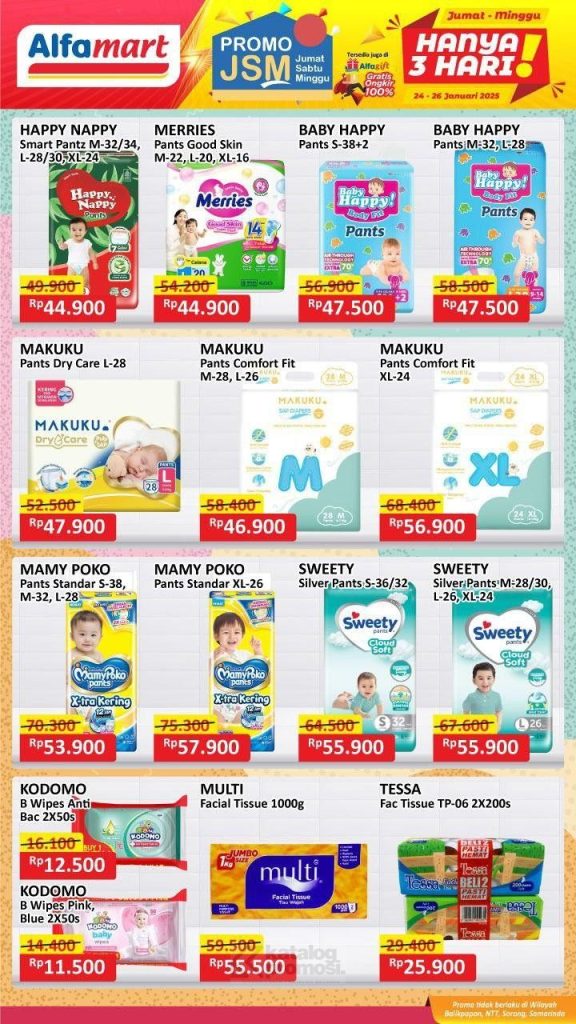 Promo JSM Alfamart Pampers