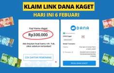 Link DANA Kaget Hari