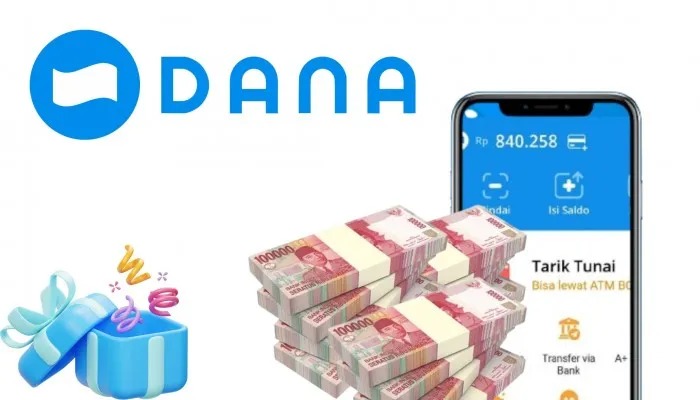 Aplikasi penghasil saldo dana gratis