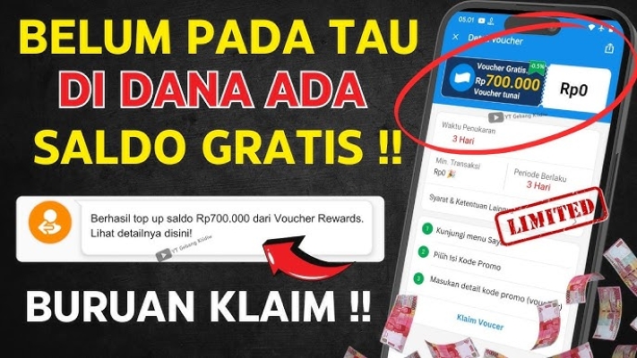 aplikasi penghasil saldo dana gratis