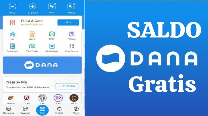 saldo dana gratis