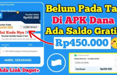 Saldo DANA gratis hari ini Minggu, 16 Februari 2025 lewat aplikasi penghasil uang.