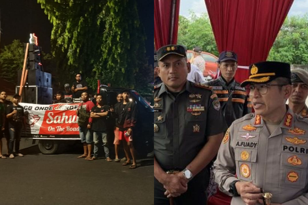 Polisi Larang Sahur On The Road di Jakarta Utara Demi Keamanan dan Ketertiban