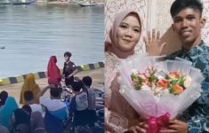 Kisah Cinta Bojes dan Lia Viral, Tangis Perpisahan di Pelabuhan Berbuah Pernikahan