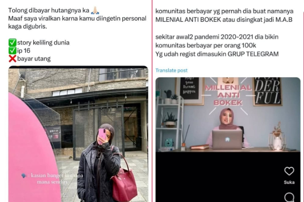 Member MAB Layangkan Surat Terbuka ke Wirda Mansur Viral di Medsos, Diduga Mangkir Tak Bayar Tagihan