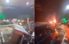 Korban Truk Pengangkut Air Mineral Tabrak Mobil di GT Ciawi Bogor 19 Orang, 8 Meninggal Dunia