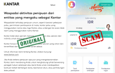 Link Website Kantar Asli Beri Peringatan Serius