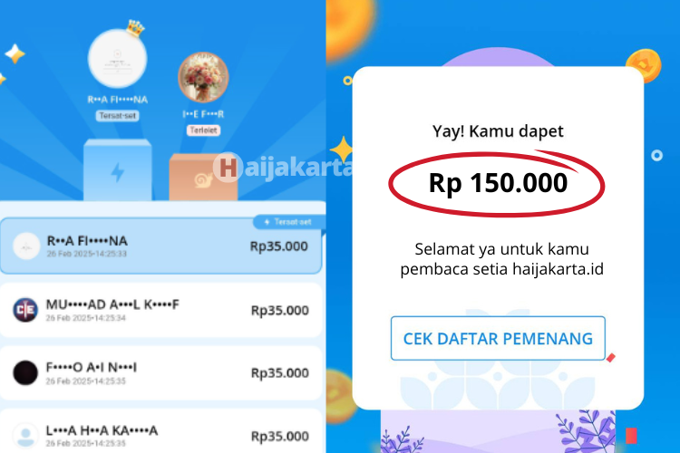 Klaim Link Saldo DANA Gratis Rp150.000! DANA Kaget Hari Ini 27 Februari