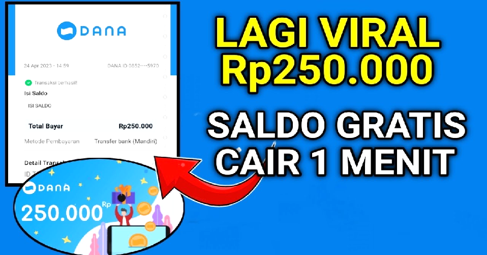 saldo dana gratis