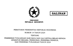 Besaran THR dan Gaji ke-13 PNS Tahun 2025 Berdasarkan Golongan dan Jabatan