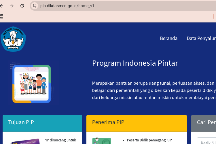 Situs Cek PIP 2025 Terbaru