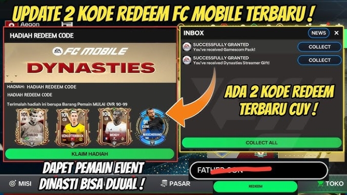 Kode Redeem FC Mobile