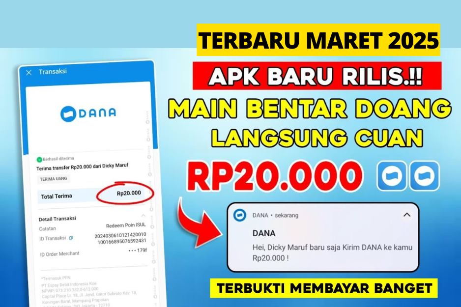 Cara Dapat Saldo DANA Gratis Terbaru Maret 2025