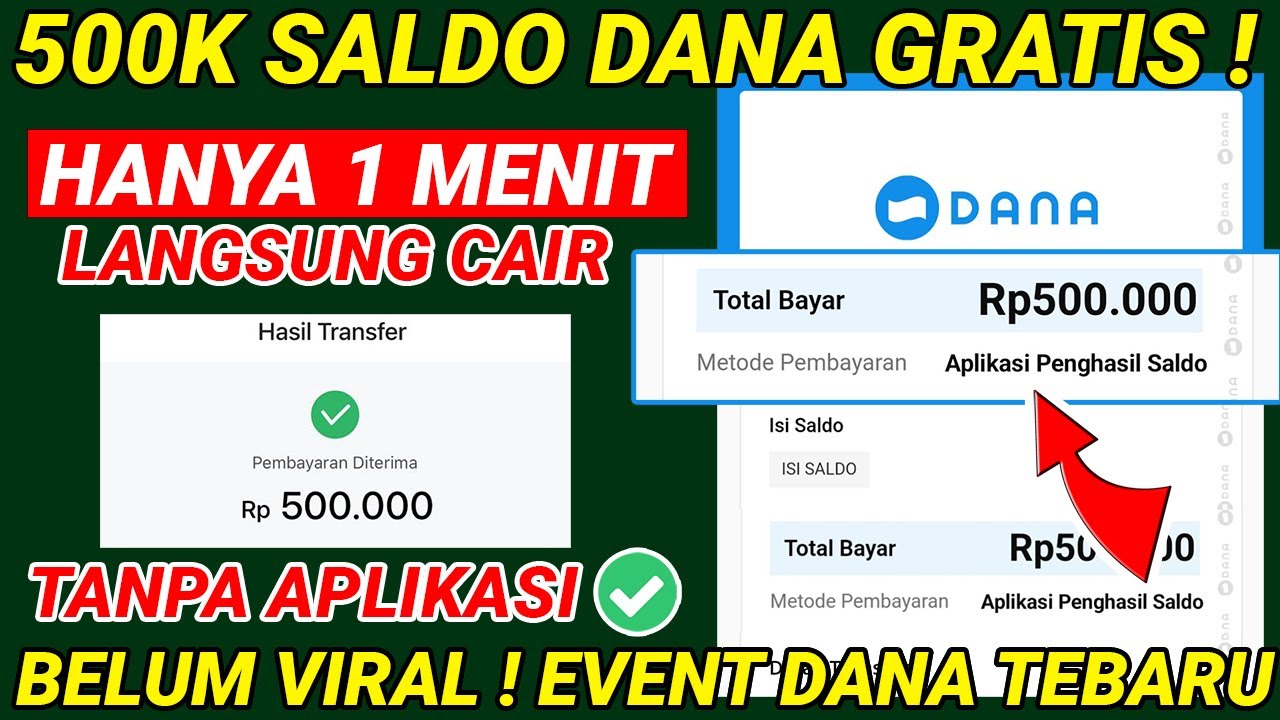 saldo dana gratis