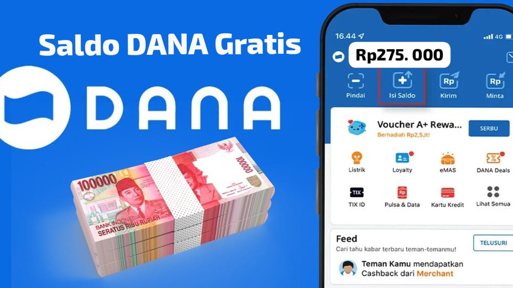 Saldo DANA gratis