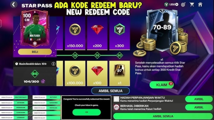 Kode Redeem FC Mobile