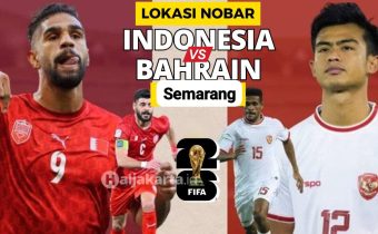 Tempat Nobar Timnas Indonesia vs Bahrain di Semarang