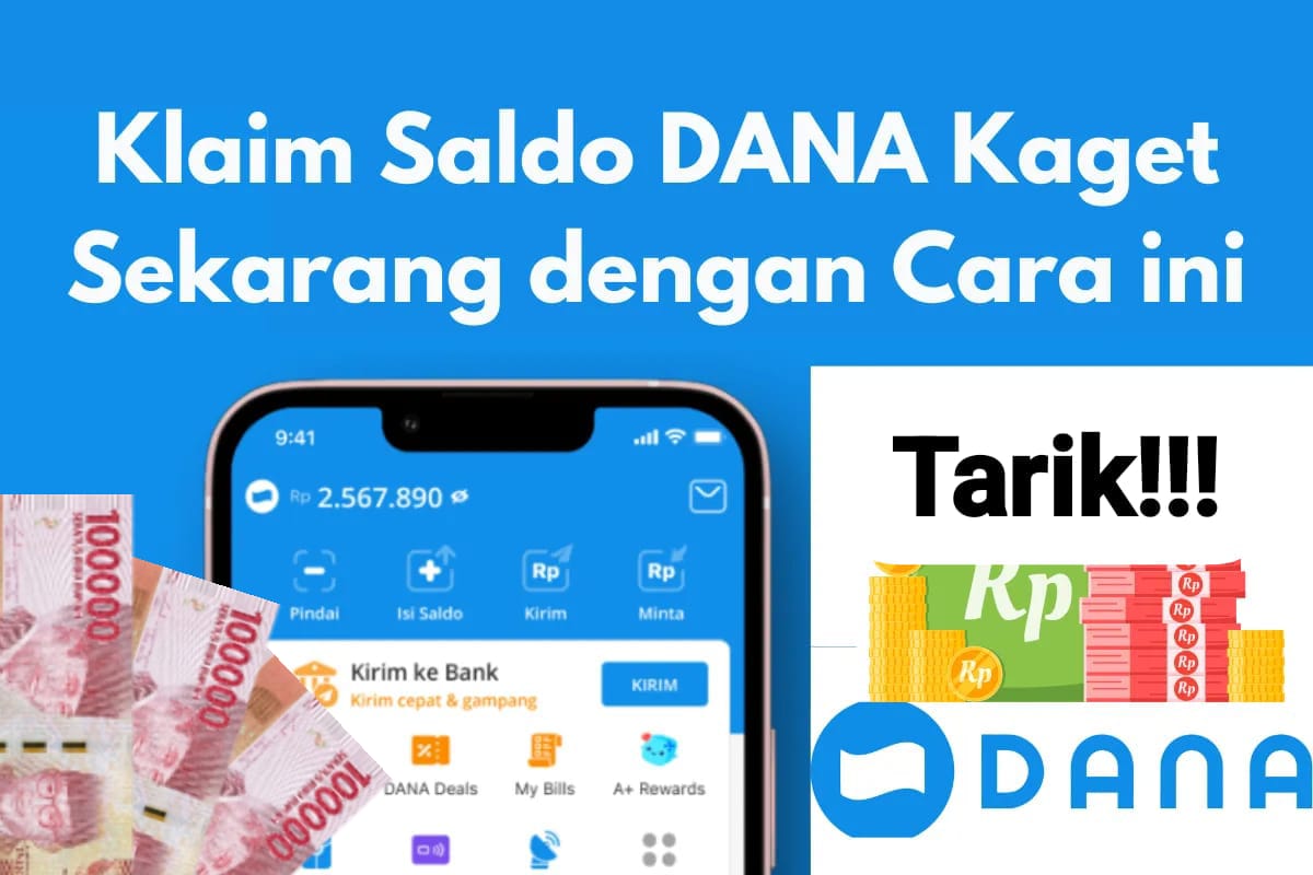 saldo dana kaget gratis hari ini