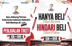 Cara Beli Tiket Timnas Indonesia Vs Bahrain