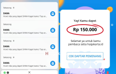 Saldo Dana Gratis Rp1500.000 Hari Ini 10 Maret dari DANA Kaget, Yuk Klaim Sekarang!