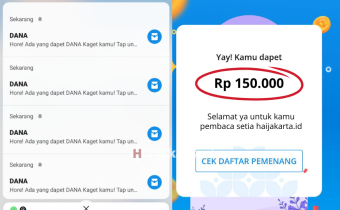 Saldo Dana Gratis Rp1500.000 Hari Ini 10 Maret dari DANA Kaget, Yuk Klaim Sekarang!