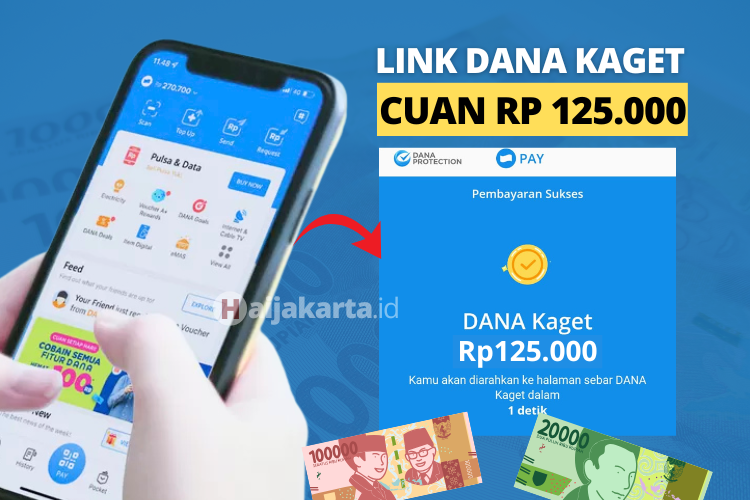 Saldo DANA Gratis dari DANA Kaget