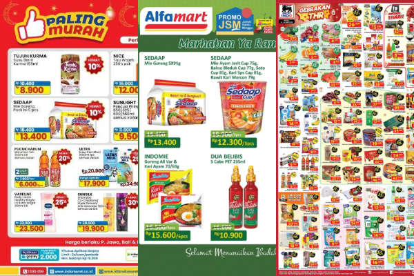 Promo JSM Alfamart, Indomaret dan Superindo 14-16 Maret 2025