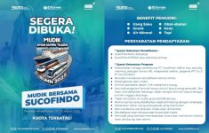 Syarat Daftar Mudik Gratis Sucofindo 2025, Simak Jadwal dan Syarat Lengkapnya!