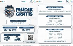 Mudik Gratis ASDP 2025 Resmi Dibuka, Simak Jadwal hingga Cara Daftarnya