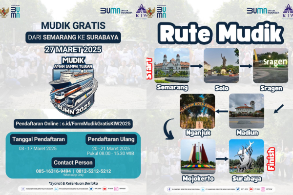 Mudik Gratis PT KIW 2025