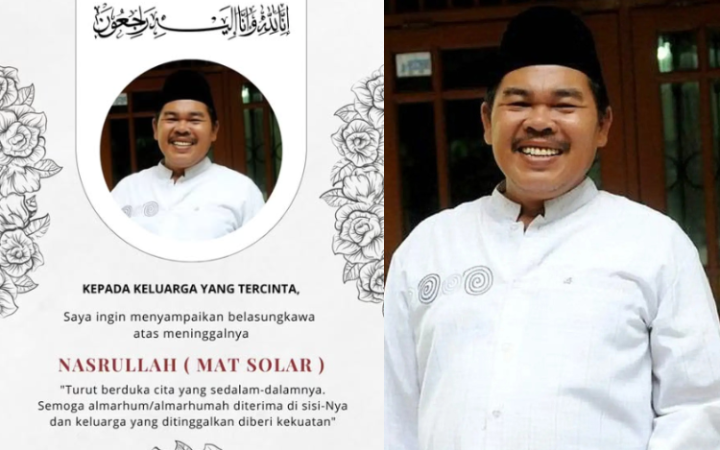 Komedian Mat Solar Bajaj Bajuri Meninggal Dunia di Usia 62 Tahun