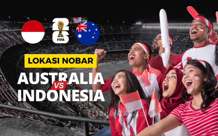 Info Lokasi Nobar Timnas Indonesia vs Australia di Jakarta, Bekasi, Tangerang dan Bogor Gratis, Tempatnya Asyik dan Seru!