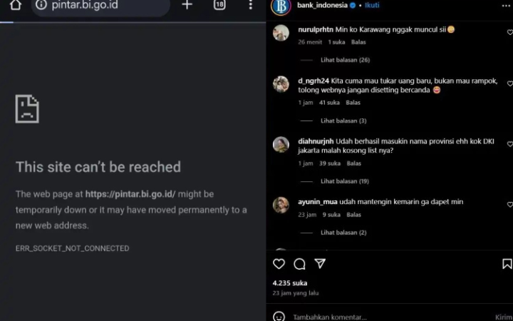 Situs PINTAR BI Sempat Down, Warganet Heboh! BI Klarifikasi dan Jelaskan Penyebabnya!