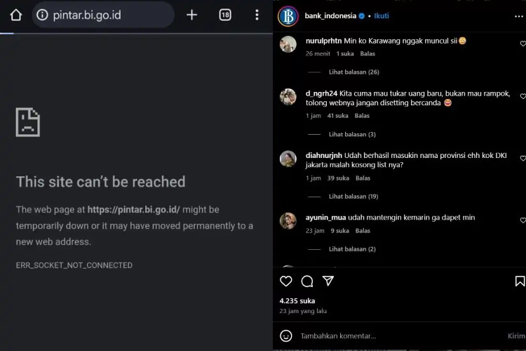Situs PINTAR BI Sempat Down, Warganet Heboh! BI Klarifikasi dan Jelaskan Penyebabnya!
