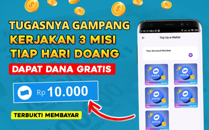 Game Penghasil Saldo DANA Gratis