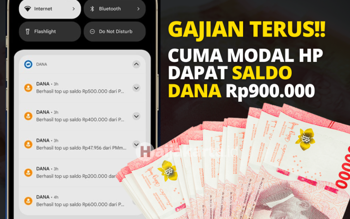 Cara Hasilkan Saldo DANA Gratis