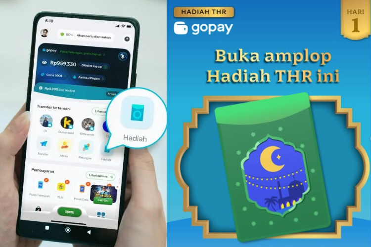 Dapatkan Saldo Dana Gratis Rp5 Juta Lewat THR Gopay, Begini Caranya!