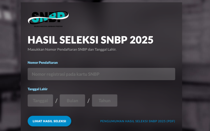 Daftar 44 Link Pengumuman SNBP 2025 Seluruh PTN di Indonesia