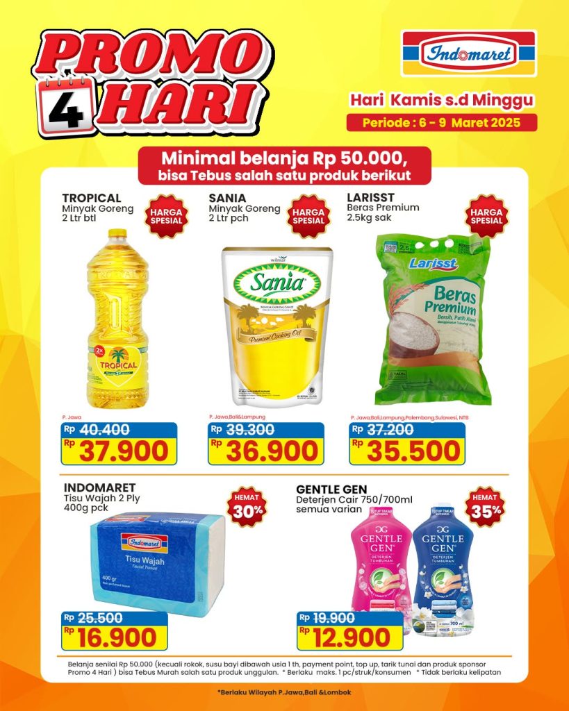 Promo JSM Indomaret 7-9 Maret 2025