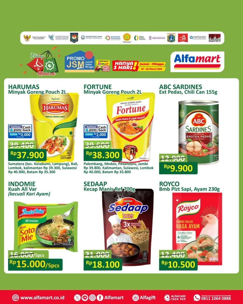 Promo JSM Alfamart 7-9 Maret 2025