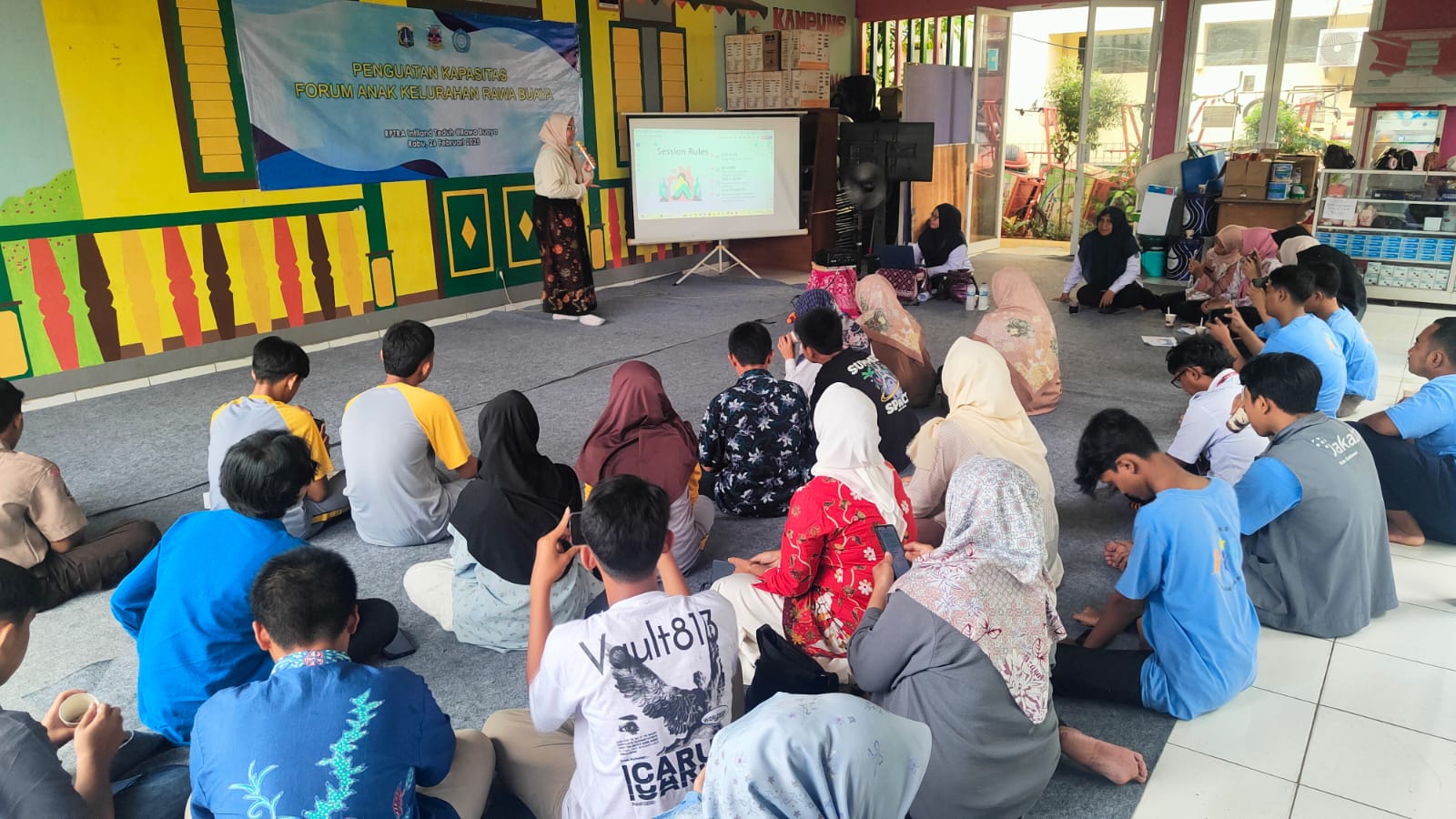 Forum Anak Rawa Buaya Gelar Kegiatan Penguatan Kapasitas di RPTRA Intiland: Anak-Anak Antusias Ikuti Edukasi