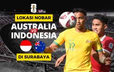 Lokasi Nobar Timnas Indonesia vs Australia di Surabaya