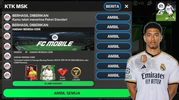 Kode Redeem FC Mobile